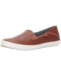 keds double decker leather cognac