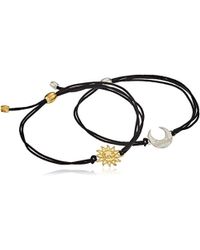Lyst Alex And Ani Kindred Cord 1 Dad Bracelet Alex And Ani S Sun Moon Kindred Cord Charm Bracelet Lyst