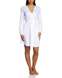 Hanro Tonight Bath Robe - White