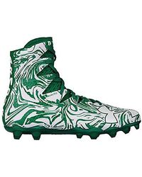 green under armour football cleats