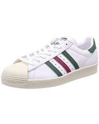 adidas Superstar 80s Remastered Men's Shoes (trainers) In adidas Herren Superstar 80s Pk Sneaker Elfenbein Off White