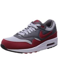 Air Max 1 Essential Running Shoes Red Air Max 1 Essential Running Shoes Red