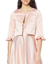 Rinascimento CFC0016381002 Cappotto Donna - Rosa