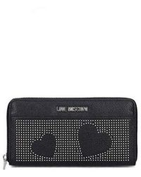 Love Moschino Designer Nero Portafoglio Borsetta