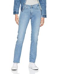 Levi's Damen Jeans 314 Straight Fit - Blau