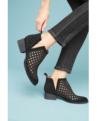 Jeffrey Campbell Bane Ankle Boots In Black Rubber Leather HJ_6969 Jeffrey Campbell Bane Ankle Boots In Black Rubber Leather HJ_6969