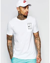 nike shox pour les tout-petits garçons - Nike Futura T-shirt In White 696707-103 in White for Men | Lyst nike shox pour les tout-petits garçons - Nike Futura T-shirt In White 696707-103 in White for Men | Lyst
