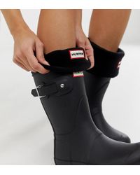 HUNTER Original Short Socks - Black