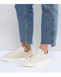 Lyst adidas Originals Originals Court Vantage formadores en off Lyst adidas Originals Originals Court Vantage formadores en off