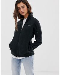 Columbia Fast Trek II - Schwarze Fleece-Jacke