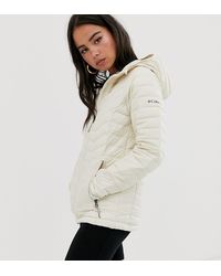 Columbia Powder Lite - Veste à capuche - Crème - Neutre