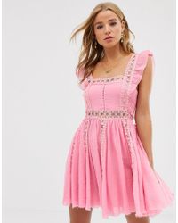 Free People Verona - Vestitino - Rosa
