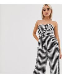 black and white jumpsuit boohoo