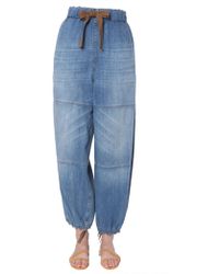 Women's Brunello Cucinelli Harem pants from $349 - Lyst
