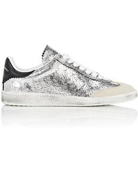 isabel marant beth sneakers silver