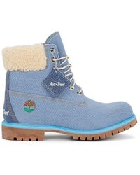 timberland blue jean boots