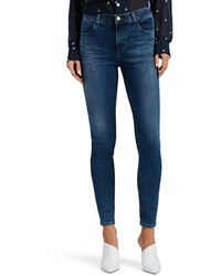 J Brand Maria High-rise Skinny Jeans - Blue