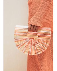 Cult Gaia - Acrylic Ark Small-citrus - Lyst