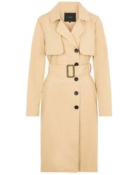 Y.A.S Trenchcoat Single-breasted - Naturel