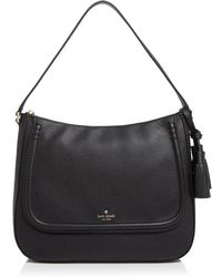 flat leather crossbody bag