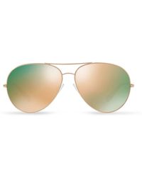 Lyst - Oliver peoples Jacey Oversized Oval Acetate Sunglasses in Purple