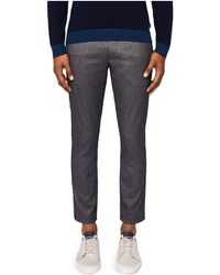 ted baker charcoal trousers