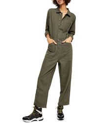 Free People Gia Coverall - Green