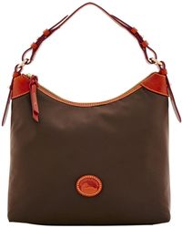 dooney & bourke nylon large erica shoulder bag