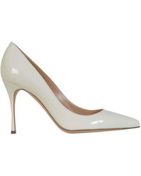 sergio rossi white pump