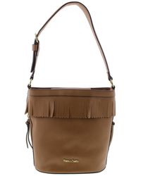 Women S Franco Sarto Bags Franco Sarto Womens Sarah Faux Leather Hobo Bucket Handbag Lyst