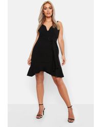 Drape Sleeve Choker Midi Dress