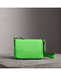 neon burberry bag