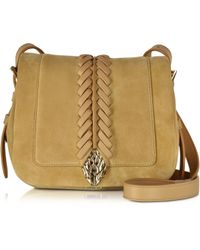 Chlo Tan Fringed Mini Bracelet Bag in Brown (tan) | Lyst