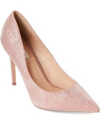 steve madden pink glitter heels
