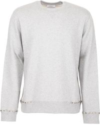 valentino rockstud sweatshirt