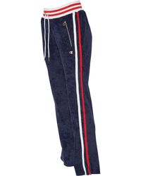 champion nylon warm up pants