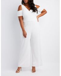 charlotte russe jumpsuit plus size