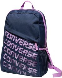 converse backpack black and pink