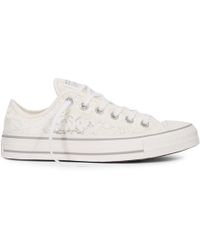 converses flower lace converses flower lace