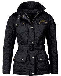 barbour womens international quilted jacket