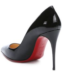 christian louboutin pigalle follies patent-leather pumps ...