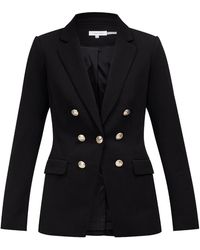 Calvin Klein Jacket With Embssed Buttons - Black