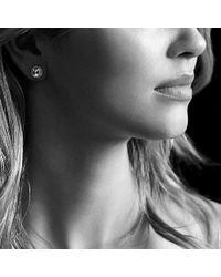 Lyst David Yurman Châtelaine Earrings With Morganite In 18k Gold David Yurman Châtelaine Earrings With Blue Topaz Lyst