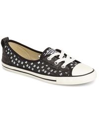 converse all star ballet black