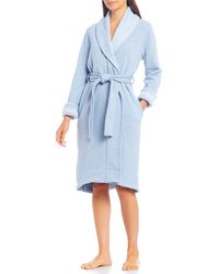 UGG ® W Duffield Ii Fleece Wrap Robe - Blue