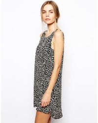 Leopard Print Loose Tee Dress -SheIn(Sheinside) Leopard Print Loose Tee Dress -SheIn(Sheinside)