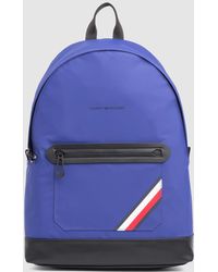 blue tommy hilfiger backpack