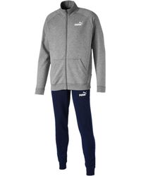 navy blue puma tracksuit