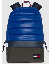 tommy hilfiger navy blue backpack