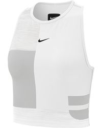 Nike Pro Hypercool Top - White